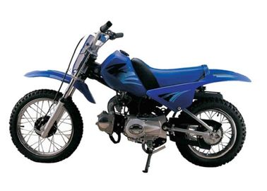 China Blue Off Road And On Road Motorcycle 4 Stroke Engine Front Rear Drum supplier