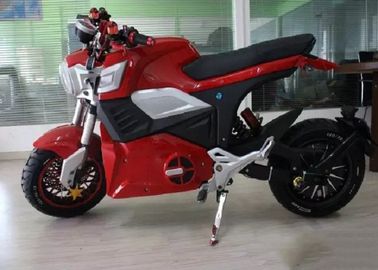 China Direct Hub Motor Drive Electric Sport Motorcycle Disc Brake 70km / H Max Speed supplier